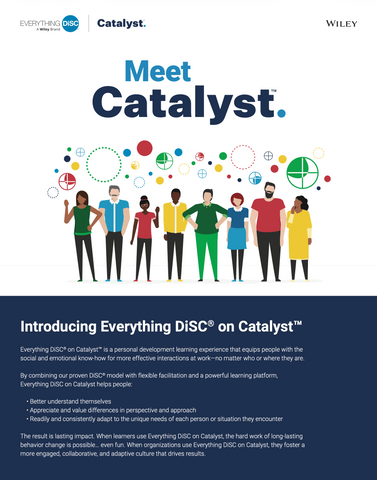 Everything DiSC On Catalyst PRACTITIONER EXPERIENCE