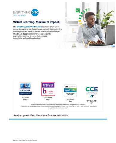 Everything DiSC CERTIFICATION