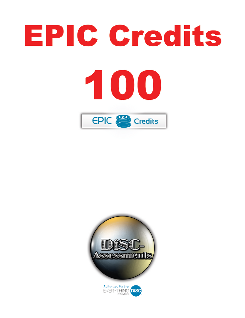 EPIC Credits 100