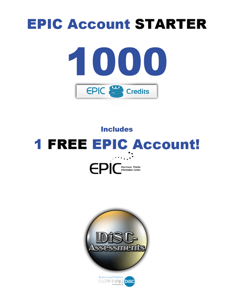 EPIC Account Starter 1000