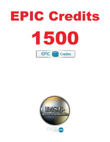 EPIC Credits 1500