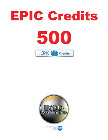EPIC Credits 500